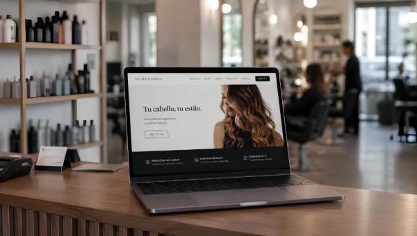 web para peluquería